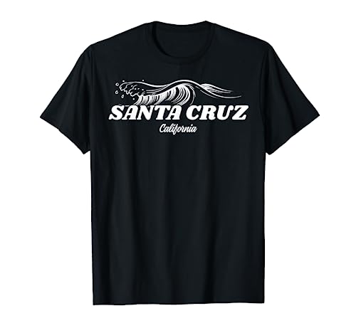 Santa Cruz California vintage retro Camiseta