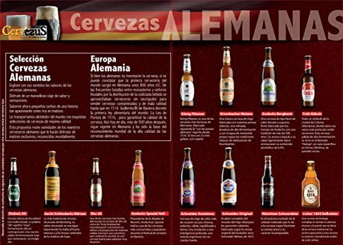 Cervezas Alemanas (Pack 12 variedades) - Cerveza Alemana - Pack Cervezas Alemana - Cervezas del Mundo Regalo - Pack Cervezas del Mundo Regalo - Cervezas del Mundo - Regalo Cervecero - Cerveza Regalo